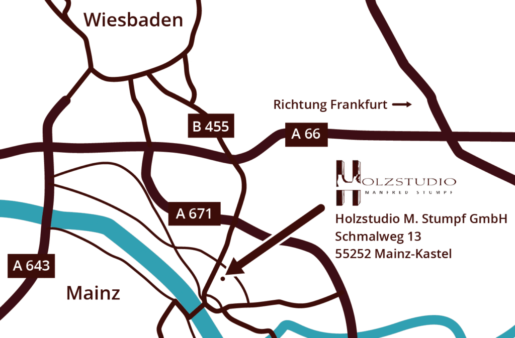 Einzugsgebiet: Mainz und Wiesbaden